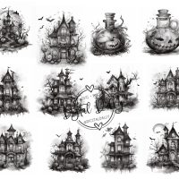 Halloween Procreate Stamps - Image 9